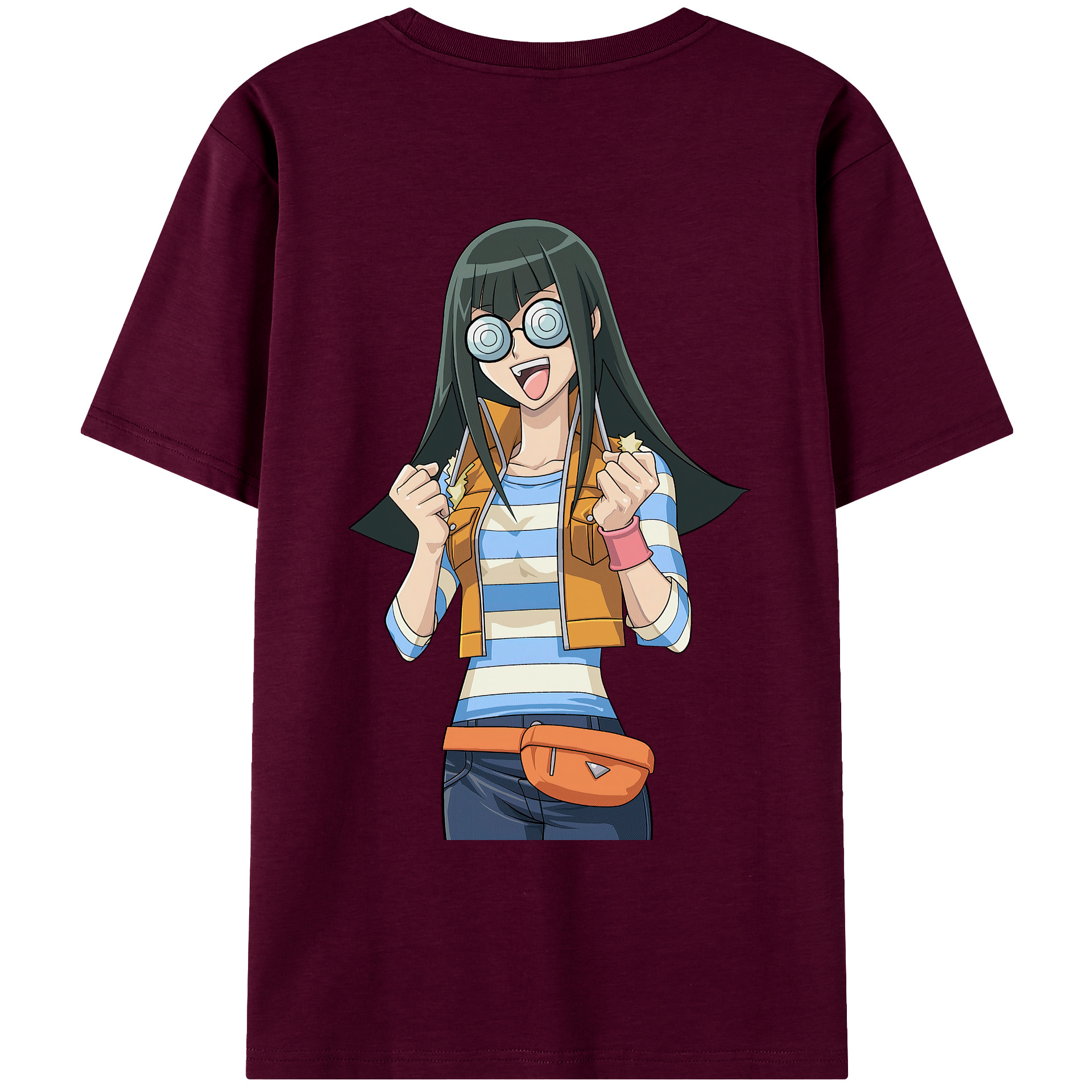 （画像用） 遊☆戯☆王 Yu-Gi-Oh! レディース半袖Tシャツ(バックプリント)